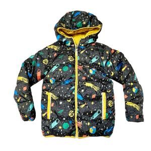 Hanna Andersson Reversible Puffer Jacket Size 10